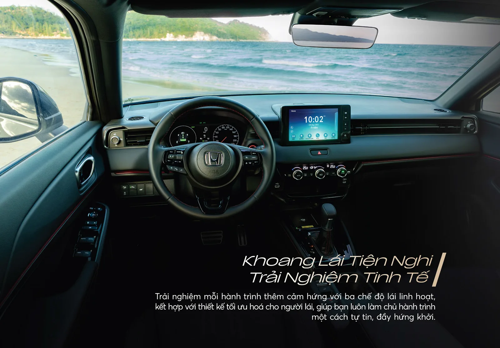 HONDA HRV Khoang Lái tiện nghi Honda HRV