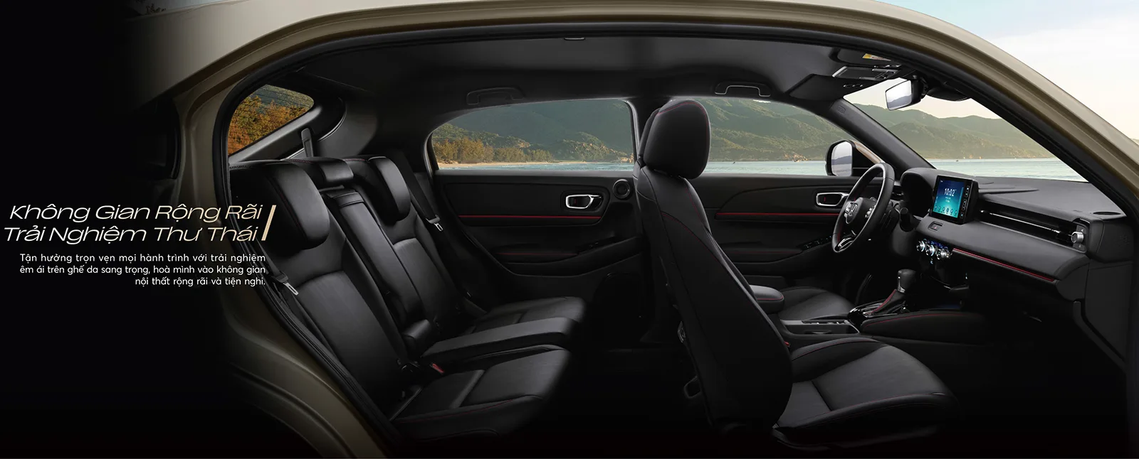 HONDA HRV Không gian rộng rãi trên Honda HRV